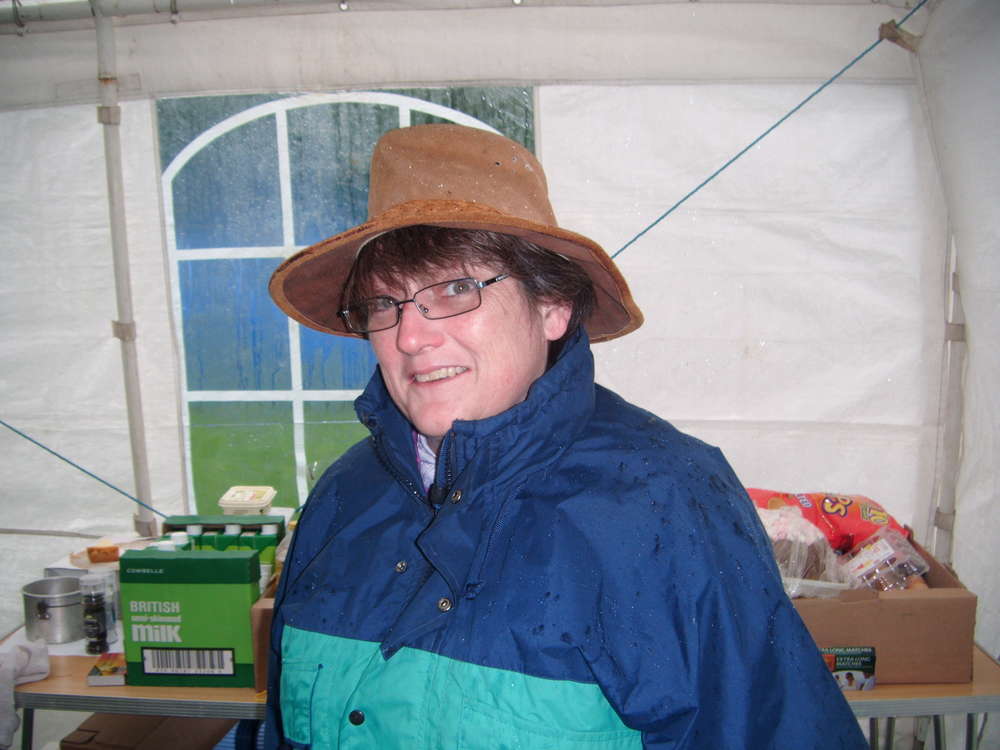 It may have been wet but 100's went camping during Half Term